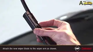 SWFConnect Wiper Blade 'How to Fit' guide for SWFCONNECT FRONT Gen2B