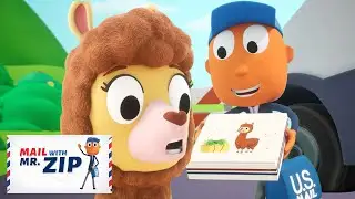 Mr. Zip Needs Help + More | Mail With Mr. Zip | Moonbug Kids - Healthy Habits for Kids