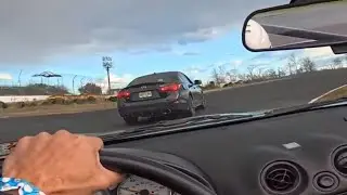 My 2015 Infiniti Q50s gets chased by a NB Miata @ Raceway Park, Englishtown NJ 