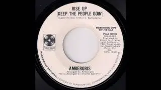 Funk Rock 45: Ambergris - Rise Up (Keep The People Goin') [Paramount Records] 1970