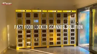 Fast Food Locker Scanner Solution