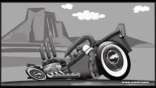 Drawing A Cartoon Hot Rod Truck In Photoshop