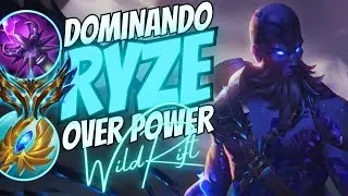 Dominating Ryze Wild Rift - Route to Monarch Quick and Easy