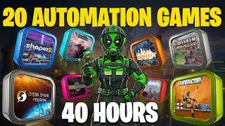 I Played 20 Automation Games For 2 Hours Each To Find The Best Ones