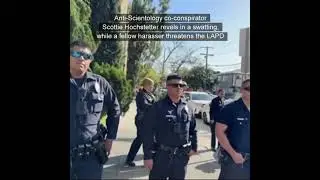 Paid harasser Scottie Hochstetter revels in a swatting