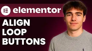 Как выровнять кнопки в зацикленных записях и товарах в Elementor для WordPress (Учебное пособие 2...