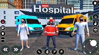 Doctor Ambulance Rescue Simulator 3D - 911 US Emergency Van Driver - Android Gameplay