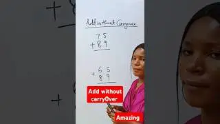 Add without carryover. #maths #mathstricks #mathshorts