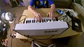 2 effects chain on zoom 70cdr for your mono synth
