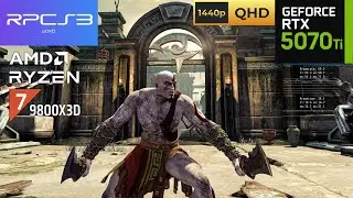 God of War Ascension | RPCS3 Emulator 2026 | RTX 5070 Ti + R7 9800X3D | Best Settings | 1440p