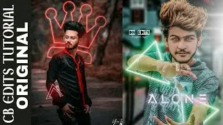 Neon Glowing Magical Effect In PicsArt 2018 #Tranding Edit