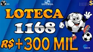 LOTECA 1168 - BOL&Atilde;O + AN&Aacute;LISES DO CONCURSO
