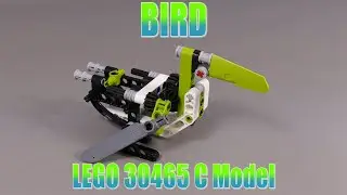 Bird - LEGO Technic 30465 C Model with FREE INSTRUCTIONS! #grohl666 #30465 #technic #animal