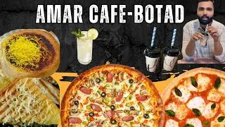 મિત્રો અથવા ફેમિલી માટે best cafe એટલે Amar Cafe -Botad | pizza| Sandwich| Dabeli| coffee | Mojito 