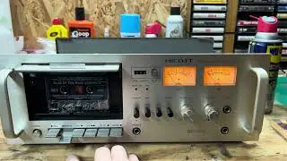 Scott Cassette Deck CD67 Repair Bench Test