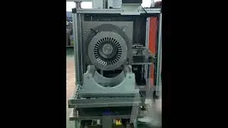 water pump motor stator paper inserting process