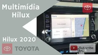 MULTIMÍDIA NOVA HILUX E SW4 2020 - Avaliação multimídia Hilux e SW4 2020