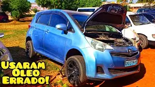Toyota Ractis MK2 Com Motor Cheio De Borra | Uso De Óleo Sem Qualidade |