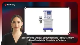 Best Price Surgical Equipment Ha-3600 Trolley Anesthesia Machine Manufacturer