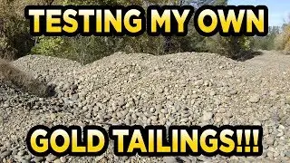2018 Year End Tailings Clean Up w/ The Gold Cube