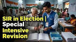 1️⃣ SIR in Election Explained ✔️ | Special Intensive Revision 🔍 | Full Details in Hindi 🇮🇳