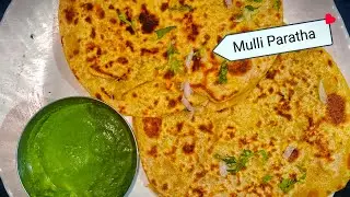 Mulli 🥕 Ke Parathe Recipe 😍 आसान तरीका 