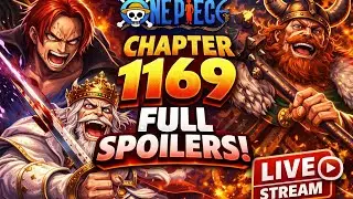 ONE PIECE CHAPTER 1169 FULL SPOILERS 🔥 SHANKS &bull; GABAN &bull; LOKI | LIVE DISCUSSION