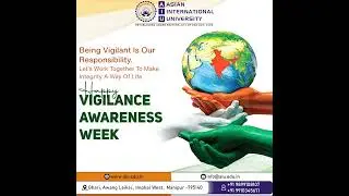Asian International University Observes Vigilance Awareness Week to Promote Integrity & Transparency