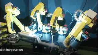 Wooowwww..ROBOT Used for Welding Of Parts In Car Manufacturing  Plant