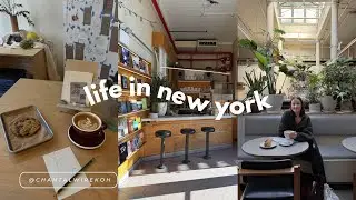a soft start to 2026 in nyc | goal setting and art cafes in brooklyn