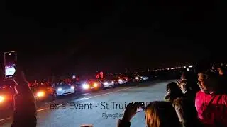 Tesla Light Show World Record Attempt - St Truiden, Belgium