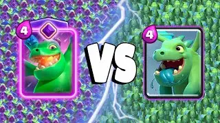 EVOLVED BABY DRAGON vs BABY DRAGON &ndash; Clash Royale Challenge