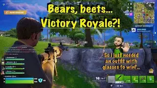 Bears, beets... #Fortnite Victory Royale?