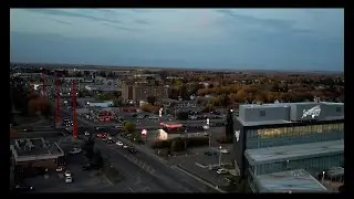 LLOYDMINSTER NIGHT HYPER-LAPSE IN 4K