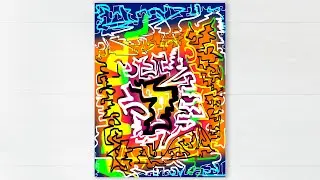 Abstract crypto art - Dicaption