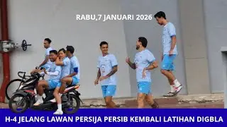 PERSIB LATIHAN DIGBLA TANPA ANDREW JUNG H-4 JELANG LAWAN PERSIJA 🔥