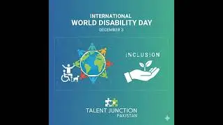 international world disability day | Special Urdu Poetry | Salman Khalid | Talent Junction Pakistan