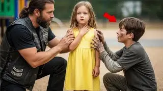 Biker’s daughter was born mute—until a homeless boy pulled out something unbelievable.
