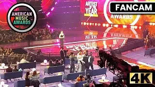 [4K] Речь BTS на церемонии награждения &laquo;Артист года&raquo; на FanCam AMA 2021