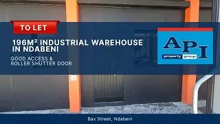 196m&sup2; Well Maintained Industrial Unit To Let Ndabeni With Main Road Exposure