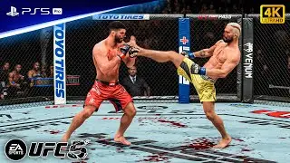 UFC 5 - Амир Альбази против Франсиско Фигейредо - Полный бой вечера | PS5&trade; Pro [4K60]
