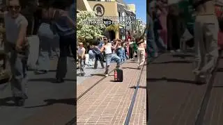 ICYMI: #Anxiety flash mob at the Grove today in LA!!! 🐊✨ #Doechii #Dance #FlashMob #LosAngeles