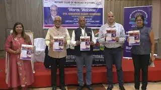 DISTRICT GOVERNOR VISITS ROTARY CLUB MARGAO MIDTOWN, INAUGURATED 2nd MEDICAL EQUIPMENT BANK