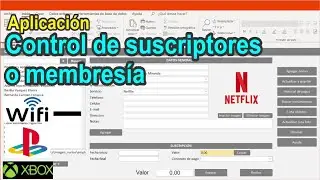 Control de suscriptores o membresía (MS3)