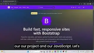 10. Designing a website part 1 (Navbar, carousel and footer)