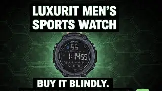 Best budget sports watch for men,Luxurit LXX-251 men's sports watch review. #budgetfriendly #watch