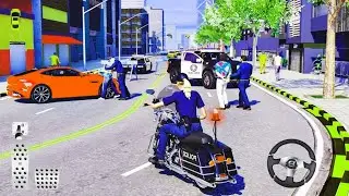 Virtual Police Officer Dad Simulation 3D - Cop's Car Driving - Full Gameplay