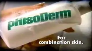 March 1990 Phisoderm commercial Get your PHD for combination skin
