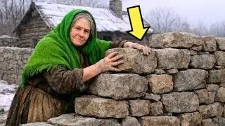 TODOS RIRAM QUANDO A VIÚVA COMEÇOU A CONSTRUIR UM MURO DE PEDRAS… ATÉ SABEREM O PORQUÊ
