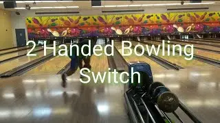 Two Handed Bowling | The Switch From One Hand | 2 Month Progression